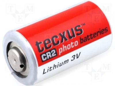 Батерия CR2  BAT-CR2/TX Батерия фотографска техника литиева CR2,DLCR2 3V O16x27mm